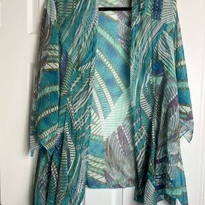 Colorful Patterned Kimono